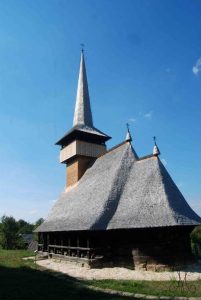 Biserica din stejar lucrată de Horea și echipa lui de dulgheri, în anul 1773.
